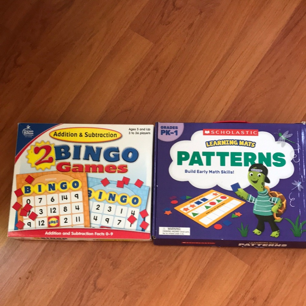 Scholastic Learning Mats Patterns - Colorful Educational Toy